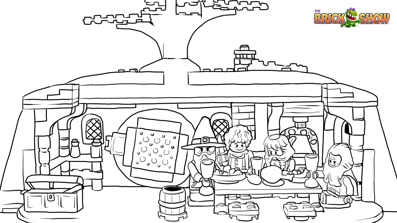 Coloring page: Hobbit (Movies) #70941 - Free Printable Coloring Pages