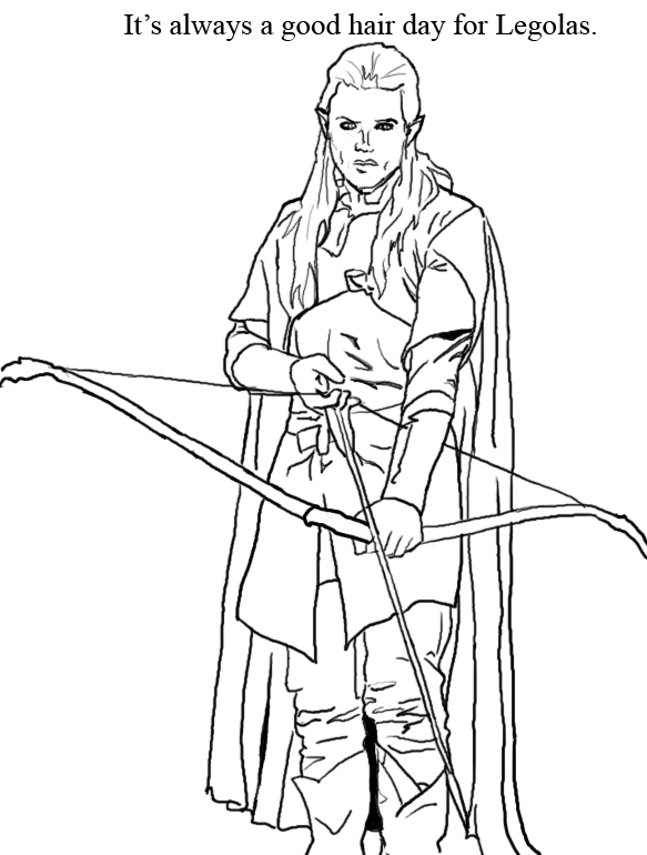 Coloring page: Hobbit (Movies) #70945 - Free Printable Coloring Pages
