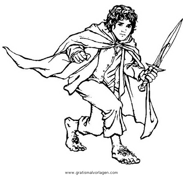 Coloring page: Hobbit (Movies) #70955 - Free Printable Coloring Pages