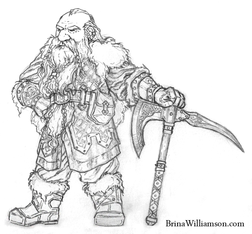 Coloring page: Hobbit (Movies) #70956 - Free Printable Coloring Pages
