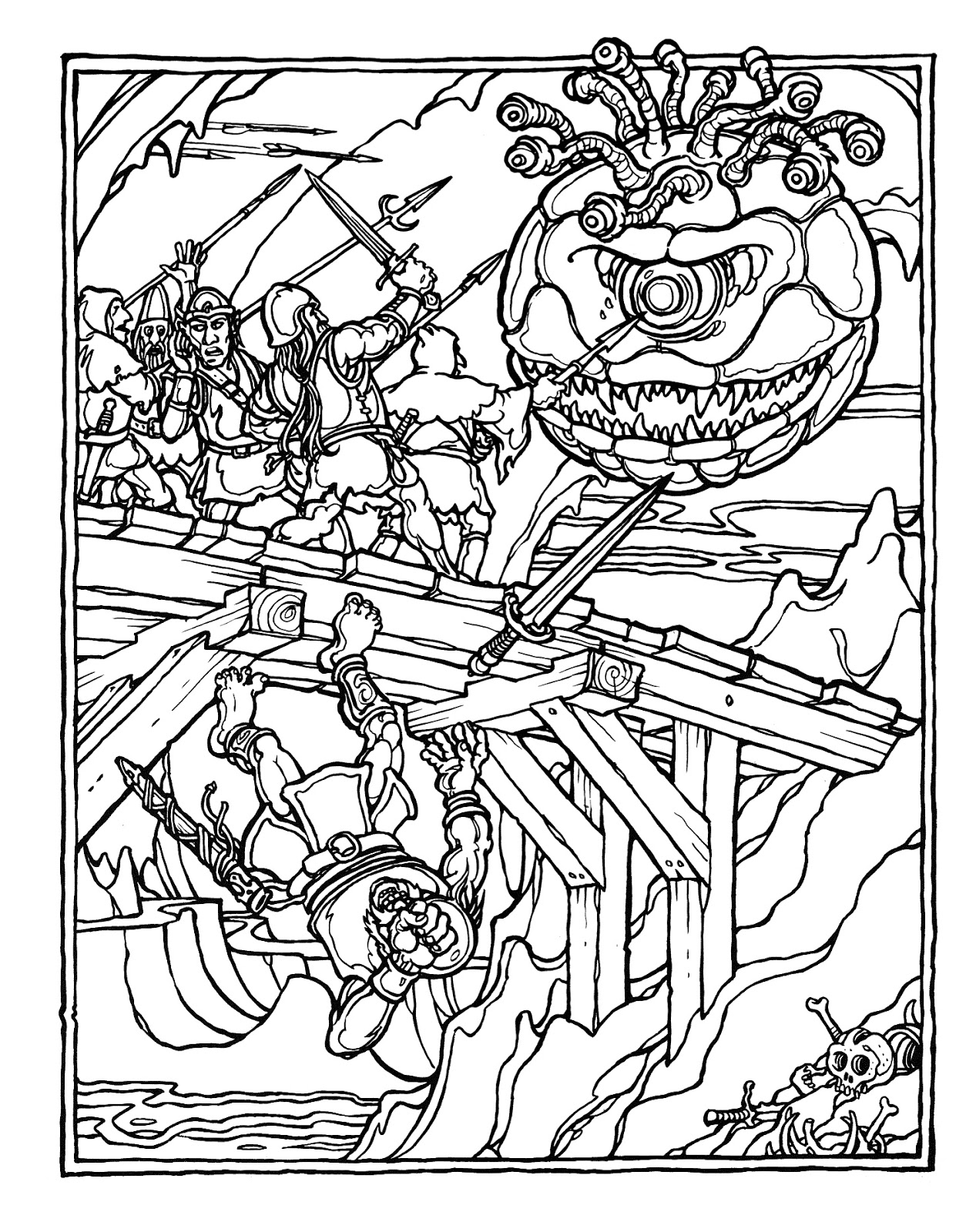 Coloring page: Hobbit (Movies) #71011 - Free Printable Coloring Pages