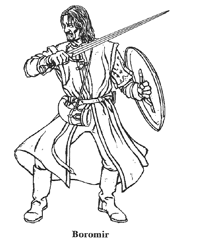 Coloring page: Hobbit (Movies) #71019 - Free Printable Coloring Pages