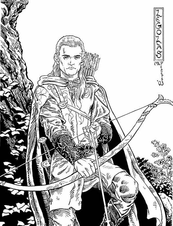 Coloring page: Hobbit (Movies) #71045 - Free Printable Coloring Pages