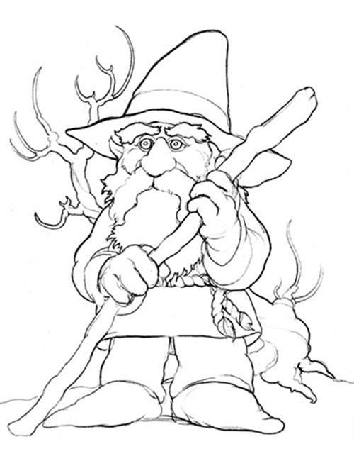 Coloring page: Hobbit (Movies) #71128 - Free Printable Coloring Pages