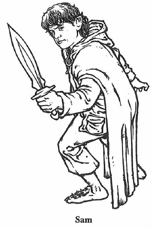 Coloring page: Hobbit (Movies) #71185 - Printable coloring pages