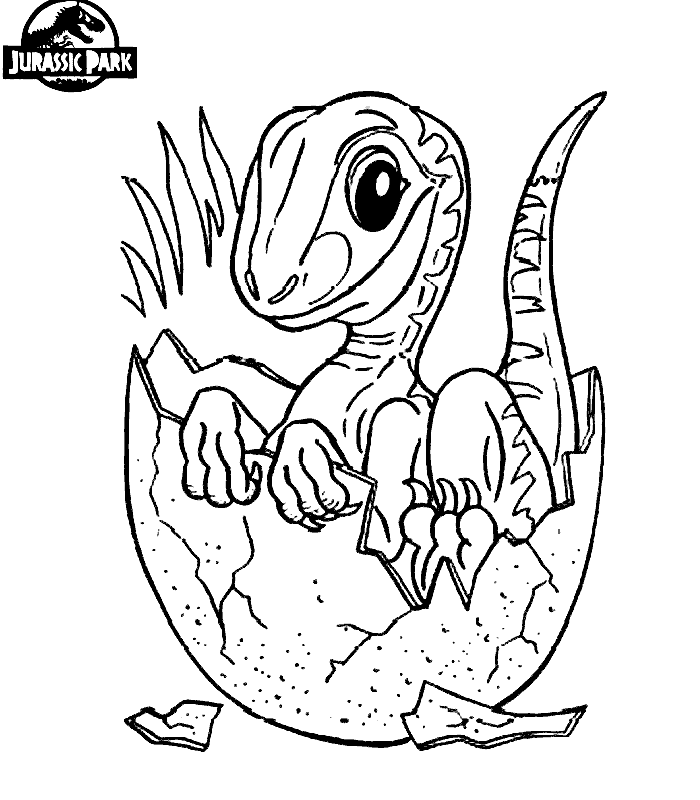 Coloring page: Jurassic Park (Movies) #15865 - Free Printable Coloring Pages