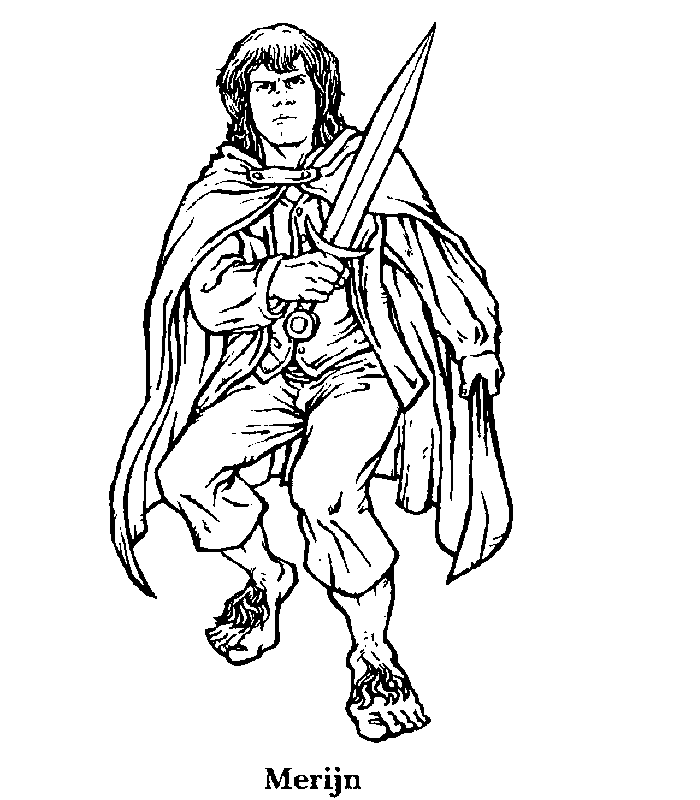 Coloring page: Lord of the Rings (Movies) #69921 - Free Printable Coloring Pages