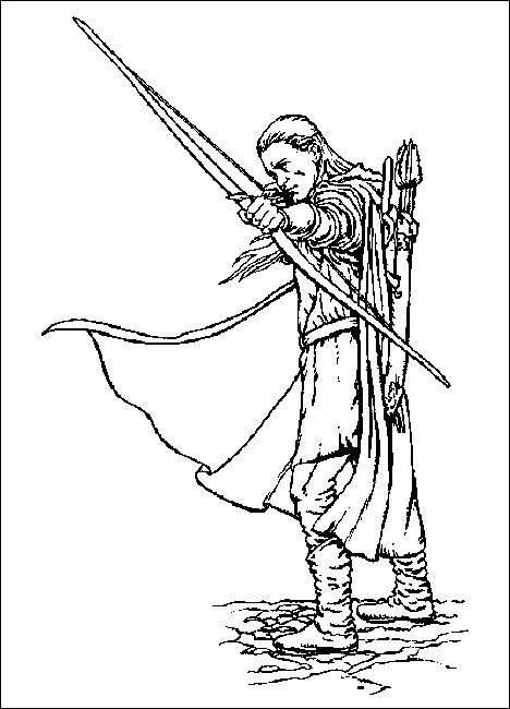 Coloring page: Lord of the Rings (Movies) #69932 - Free Printable Coloring Pages