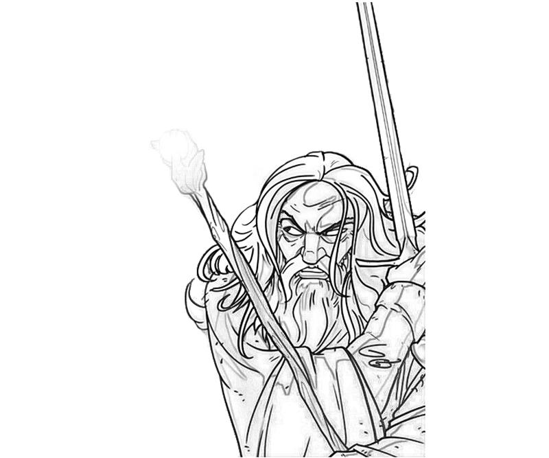 Coloring page: Lord of the Rings (Movies) #70060 - Printable coloring pages