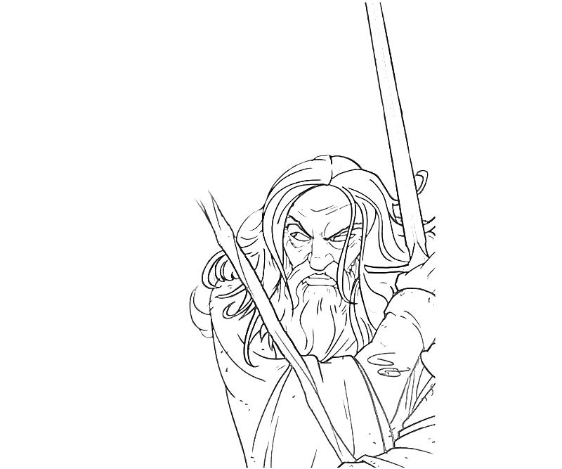 Coloring page: Lord of the Rings (Movies) #70063 - Free Printable Coloring Pages