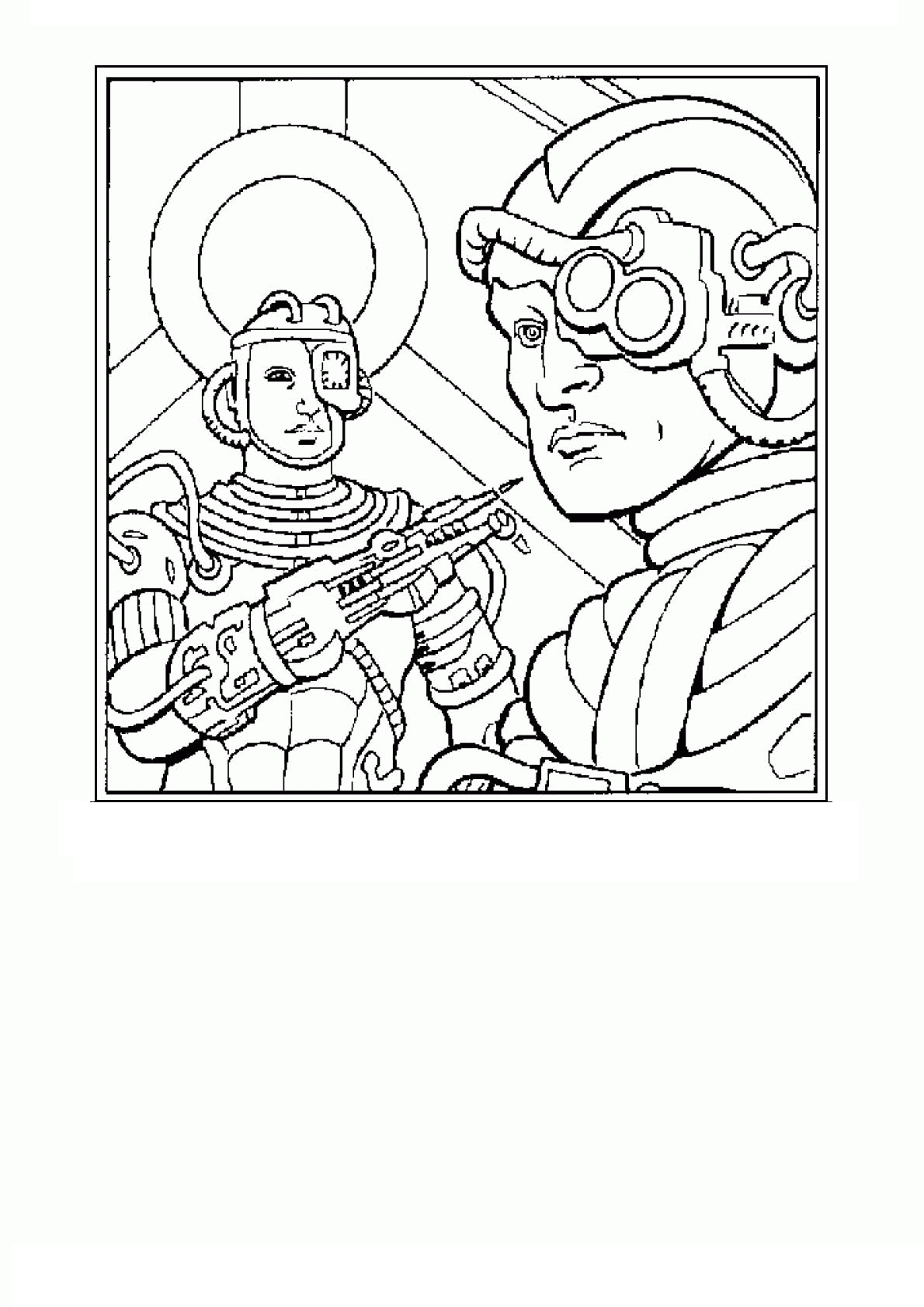 Coloring page: Star Trek (Movies) #70136 - Free Printable Coloring Pages
