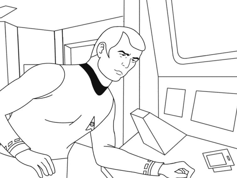 Coloring page: Star Trek (Movies) #70141 - Free Printable Coloring Pages