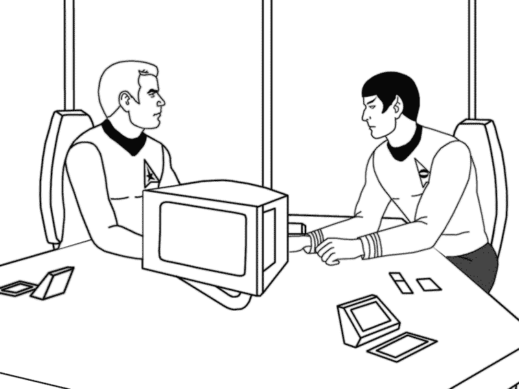 Coloring page: Star Trek (Movies) #70142 - Printable coloring pages