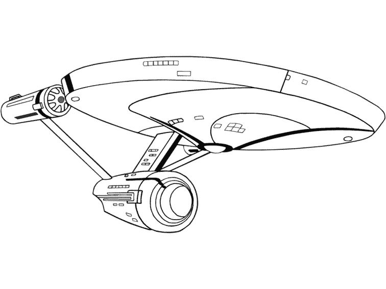 Coloring page: Star Trek (Movies) #70148 - Free Printable Coloring Pages