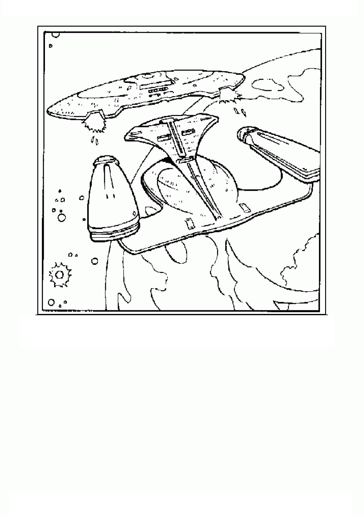 Coloring page: Star Trek (Movies) #70154 - Free Printable Coloring Pages