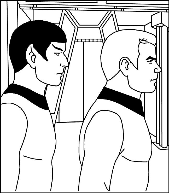 Coloring page: Star Trek (Movies) #70159 - Free Printable Coloring Pages