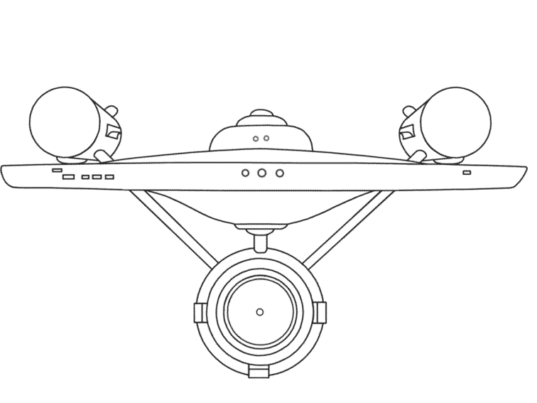 Coloring page: Star Trek (Movies) #70162 - Printable coloring pages