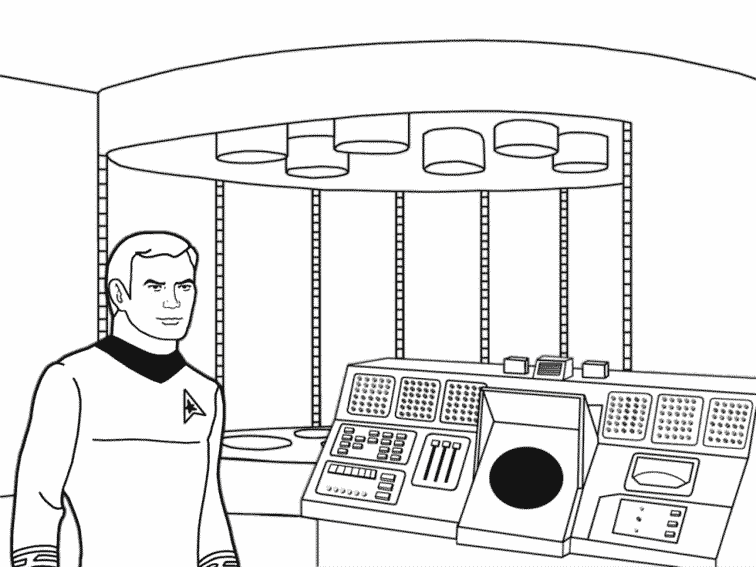 Coloring page: Star Trek (Movies) #70172 - Free Printable Coloring Pages