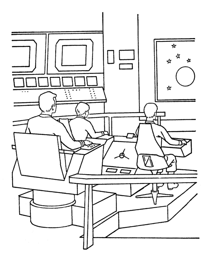 Coloring page: Star Trek (Movies) #70173 - Printable coloring pages