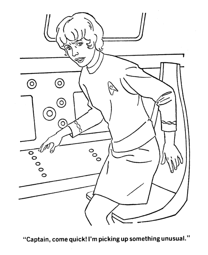 Coloring page: Star Trek (Movies) #70175 - Free Printable Coloring Pages