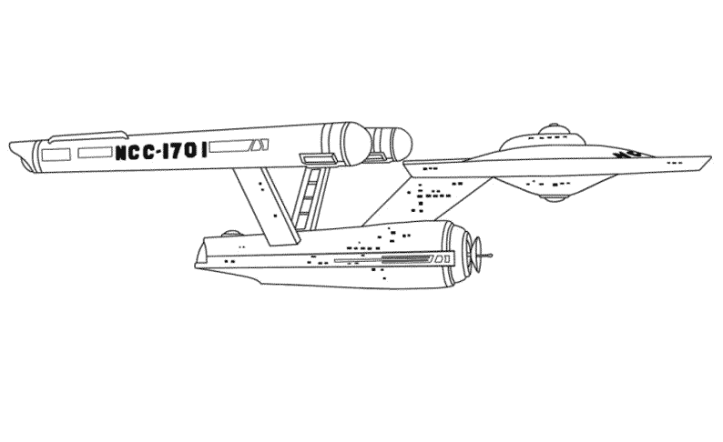 Coloring page: Star Trek (Movies) #70190 - Free Printable Coloring Pages