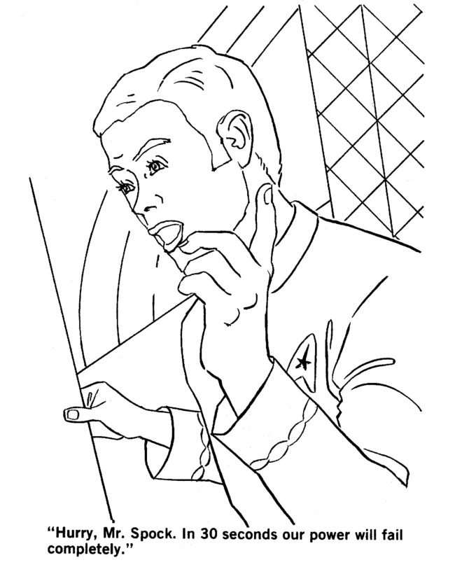 Coloring page: Star Trek (Movies) #70209 - Free Printable Coloring Pages