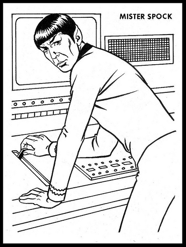 Coloring page: Star Trek (Movies) #70217 - Free Printable Coloring Pages