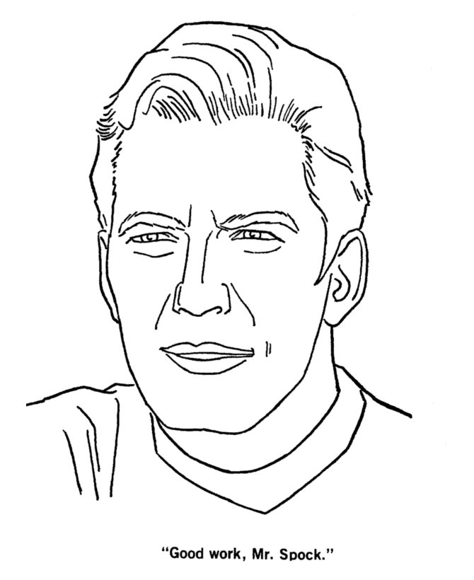 Coloring page: Star Trek (Movies) #70220 - Free Printable Coloring Pages