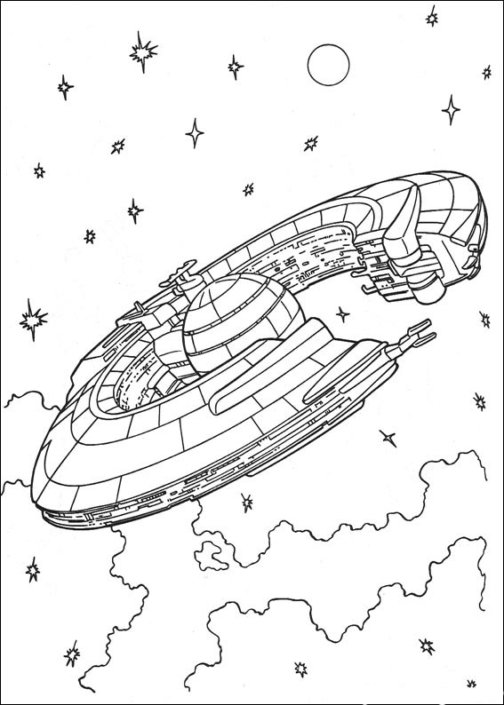 Coloring page: Star Trek (Movies) #70252 - Printable coloring pages
