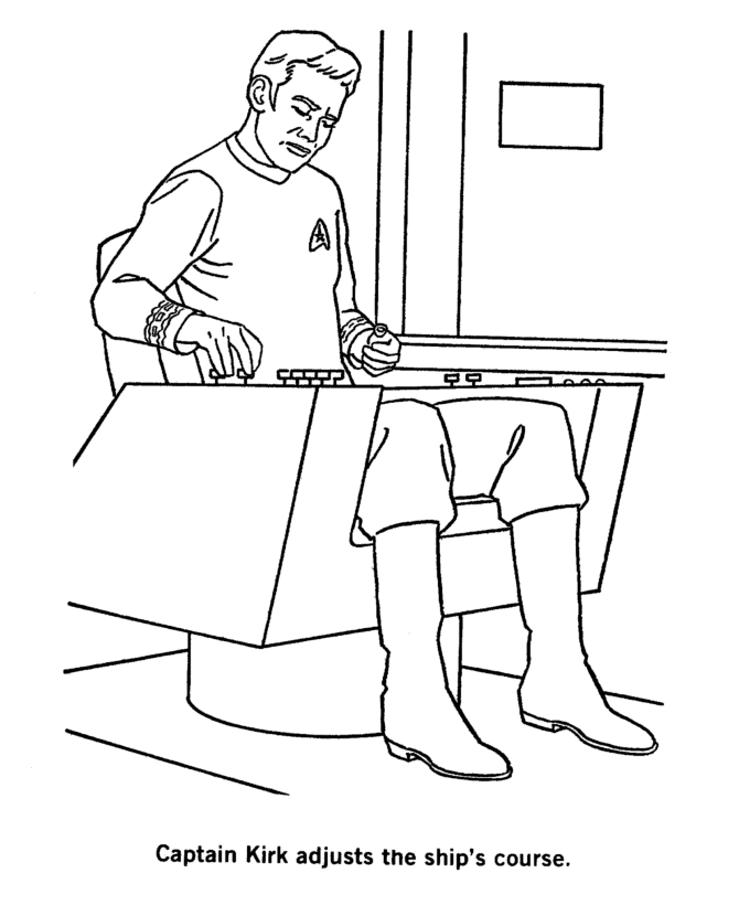 Coloring page: Star Trek (Movies) #70268 - Printable coloring pages