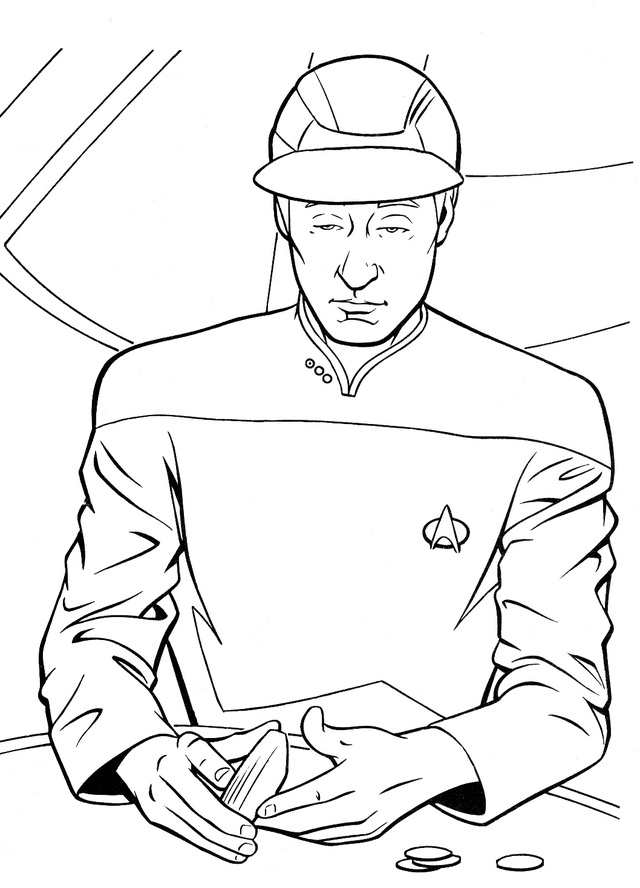 Coloring page: Star Trek (Movies) #70272 - Free Printable Coloring Pages