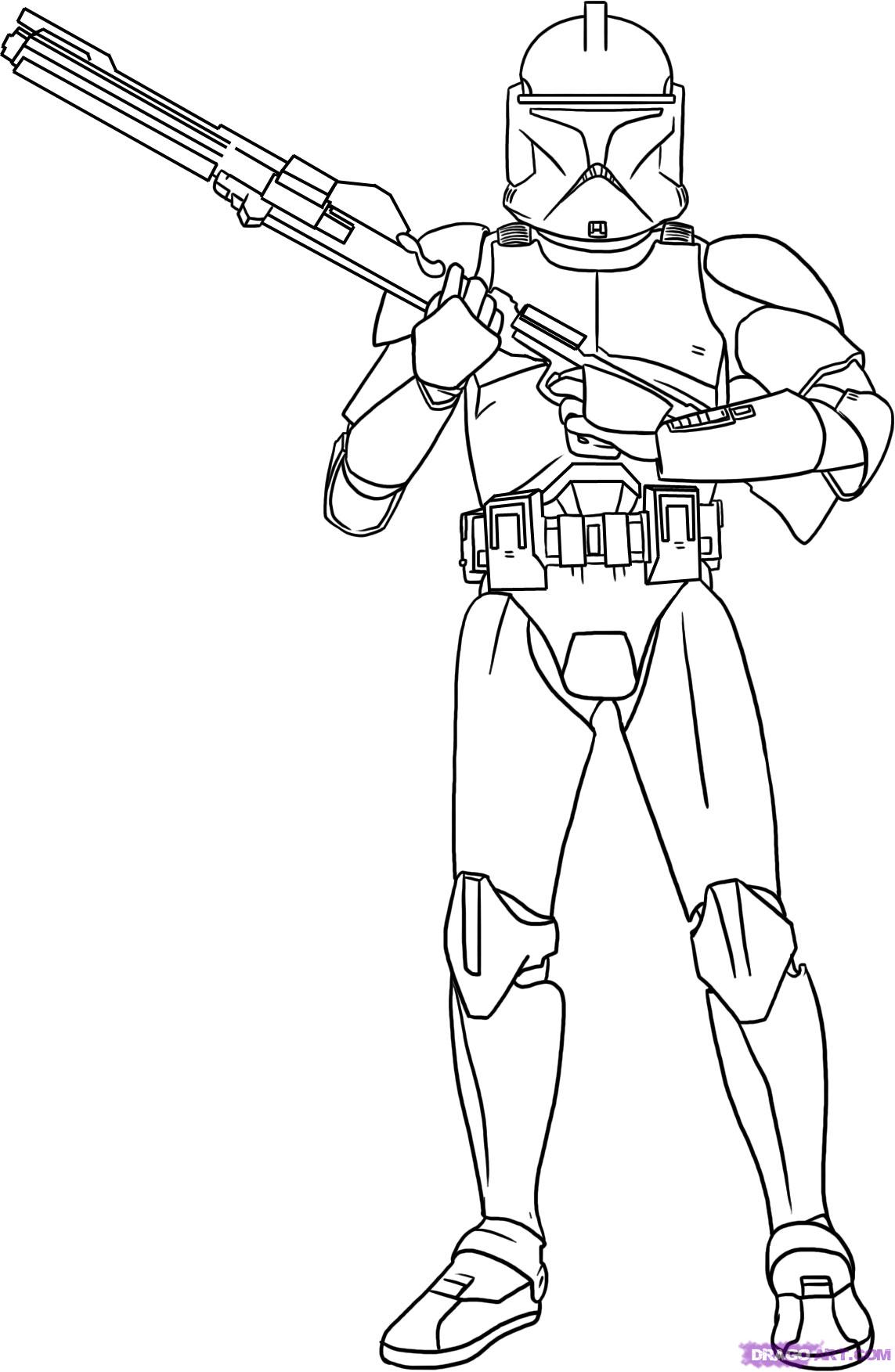 Coloring page: Star Wars (Movies) #70537 - Free Printable Coloring Pages
