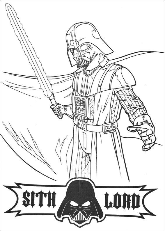 Coloring page: Star Wars (Movies) #70538 - Printable coloring pages