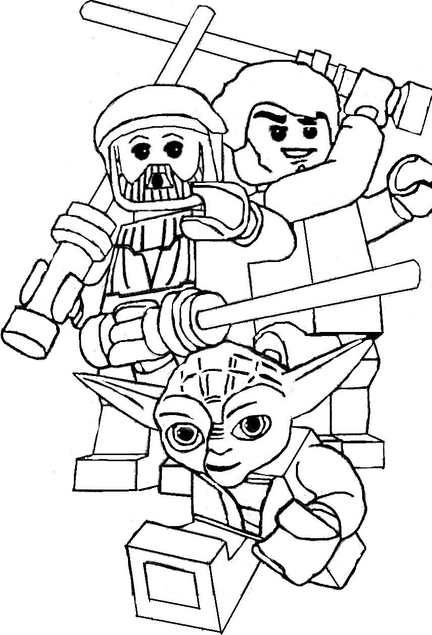 Coloring page: Star Wars (Movies) #70563 - Printable coloring pages