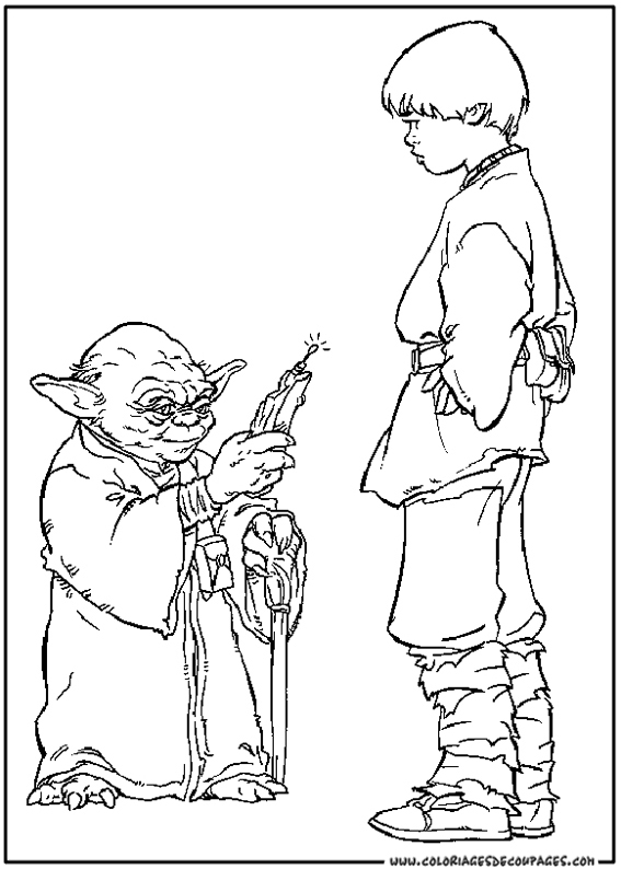 Coloring page: Star Wars (Movies) #70567 - Printable coloring pages