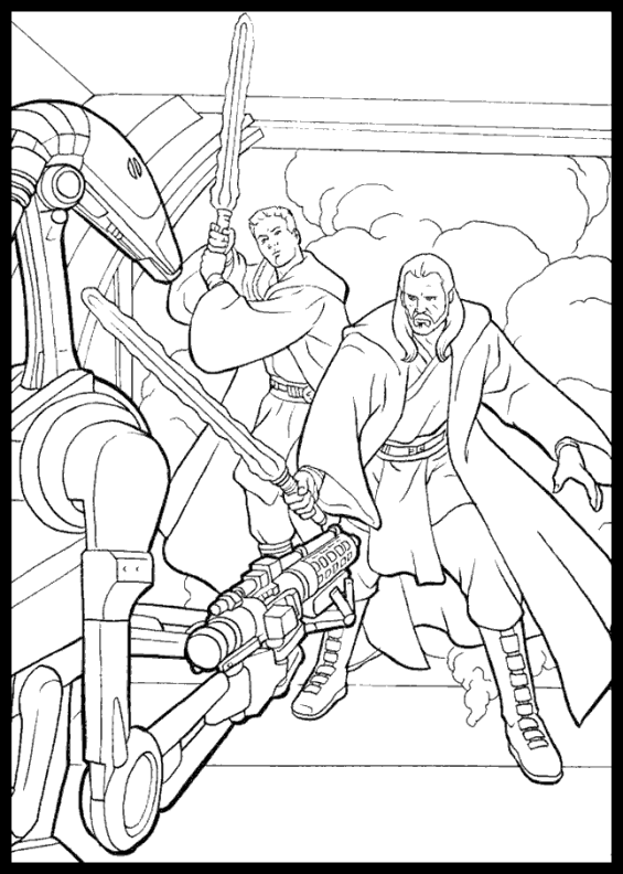 Coloring page: Star Wars (Movies) #70568 - Printable coloring pages
