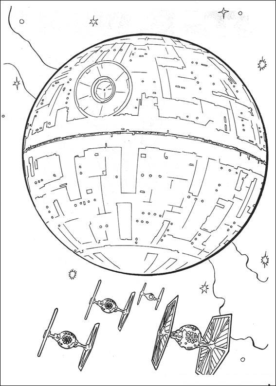Coloring page: Star Wars (Movies) #70569 - Printable coloring pages