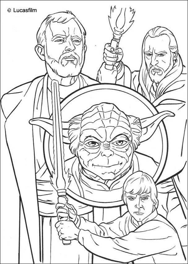 Coloring page: Star Wars (Movies) #70570 - Printable coloring pages