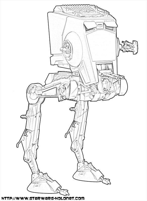 Coloring page: Star Wars (Movies) #70592 - Free Printable Coloring Pages