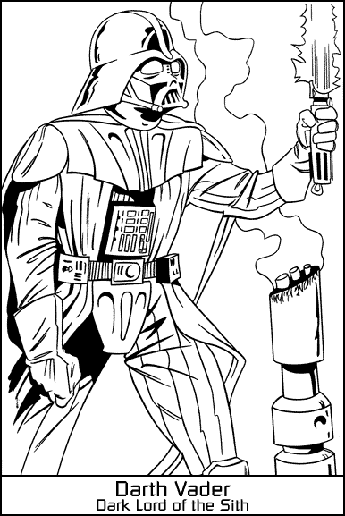 Coloring page: Star Wars (Movies) #70593 - Printable coloring pages