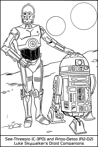 Coloring page: Star Wars (Movies) #70598 - Printable coloring pages