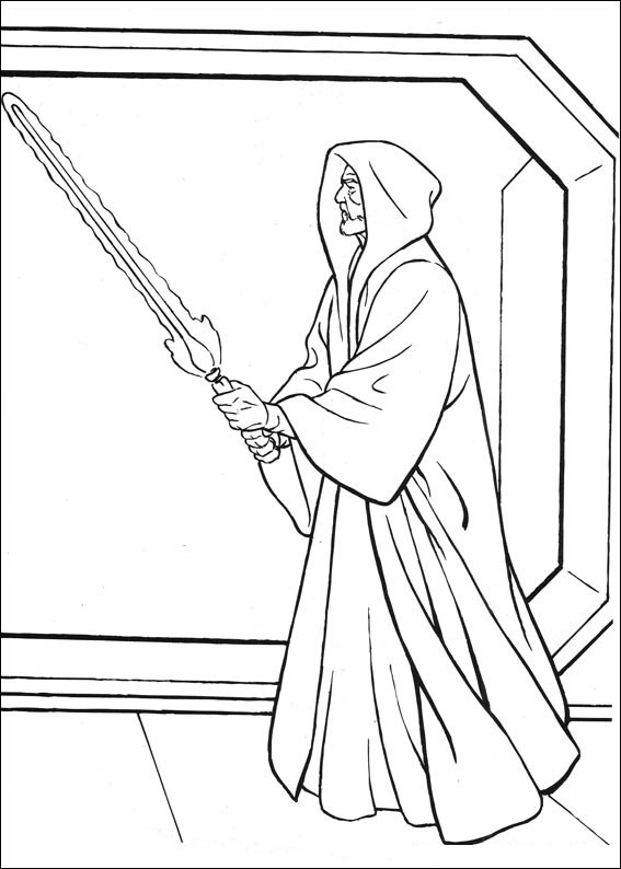 Coloring page: Star Wars (Movies) #70601 - Printable coloring pages