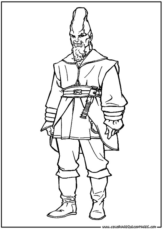 Coloring page: Star Wars (Movies) #70622 - Printable coloring pages