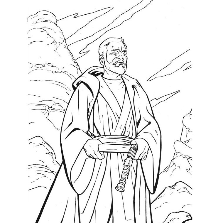 Coloring page: Star Wars (Movies) #70633 - Printable coloring pages