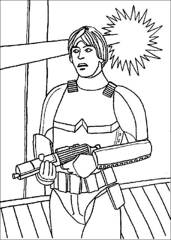 Coloring page: Star Wars (Movies) #70641 - Free Printable Coloring Pages