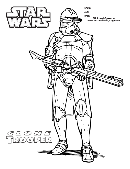 Coloring page: Star Wars (Movies) #70652 - Free Printable Coloring Pages