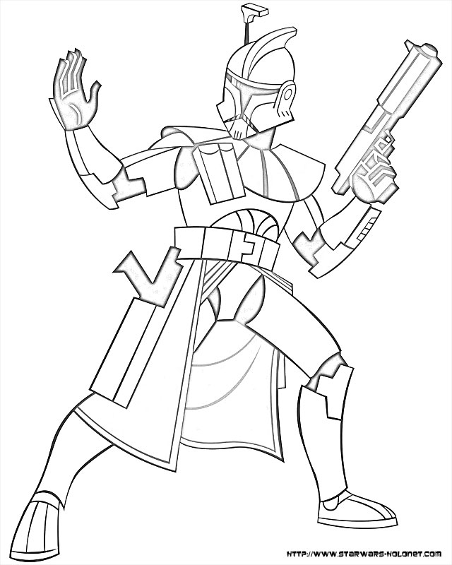 Coloring page: Star Wars (Movies) #70653 - Free Printable Coloring Pages