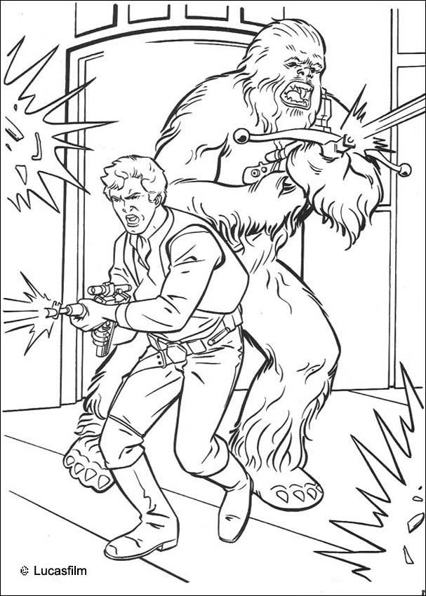 Coloring page: Star Wars (Movies) #70655 - Printable coloring pages