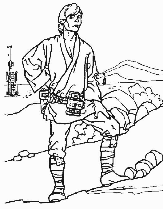 Coloring page: Star Wars (Movies) #70664 - Printable coloring pages