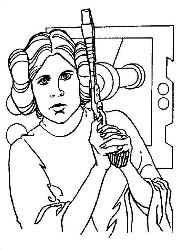 Coloring page: Star Wars (Movies) #70665 - Printable coloring pages